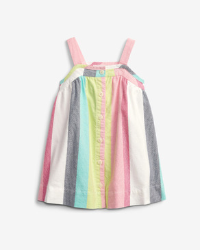 GAP Baby Stripe Button Otroška obleka