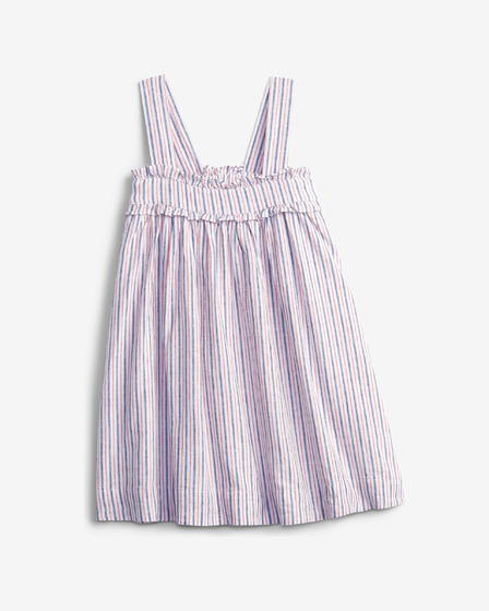 GAP Linen Stripe Otroška obleka