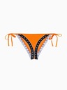 Calvin Klein Cheeky String Side Tie Vermillion Orange Spodnji del kopalk