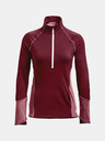 Under Armour UA ColdGear 1/2 Zip-RED Pulover